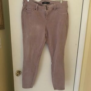 Mauve Torrid Skinny Jeggings EUC